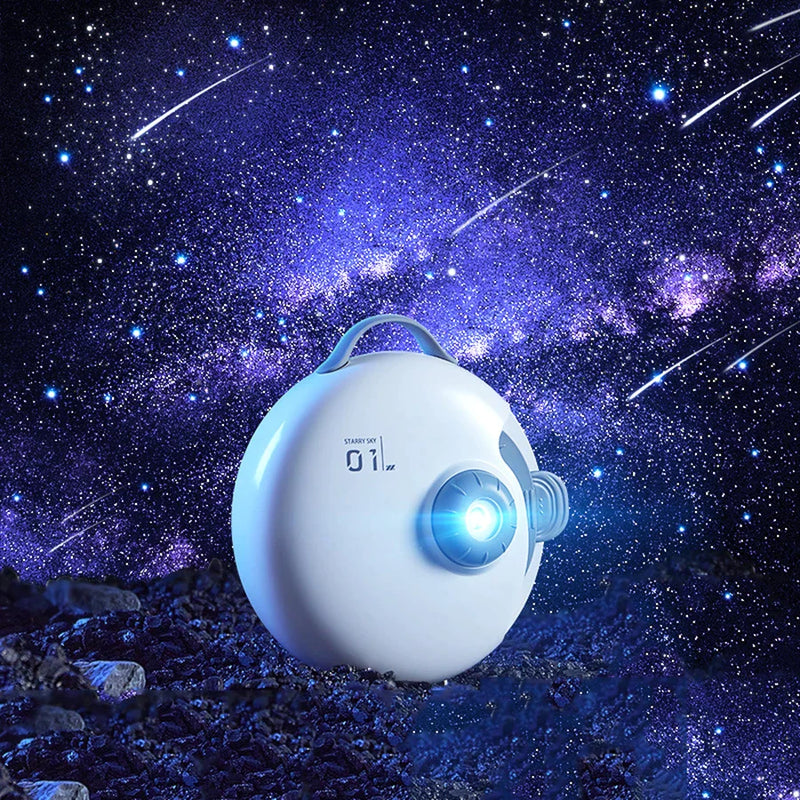 Afralia™ Galaxy Starry Projector Night Light for Bedroom Decor & Kids Gift