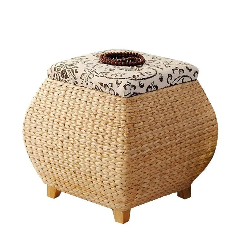 Afralia™ Storage Stool: Multifunctional Organizing Box & Footrest for Shoe Changing & Sofa Use