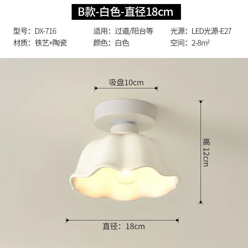 Afralia™ Modern White Chandelier Ceiling Lampshade for Kitchen, Bedroom, Aisle, and Restaurant