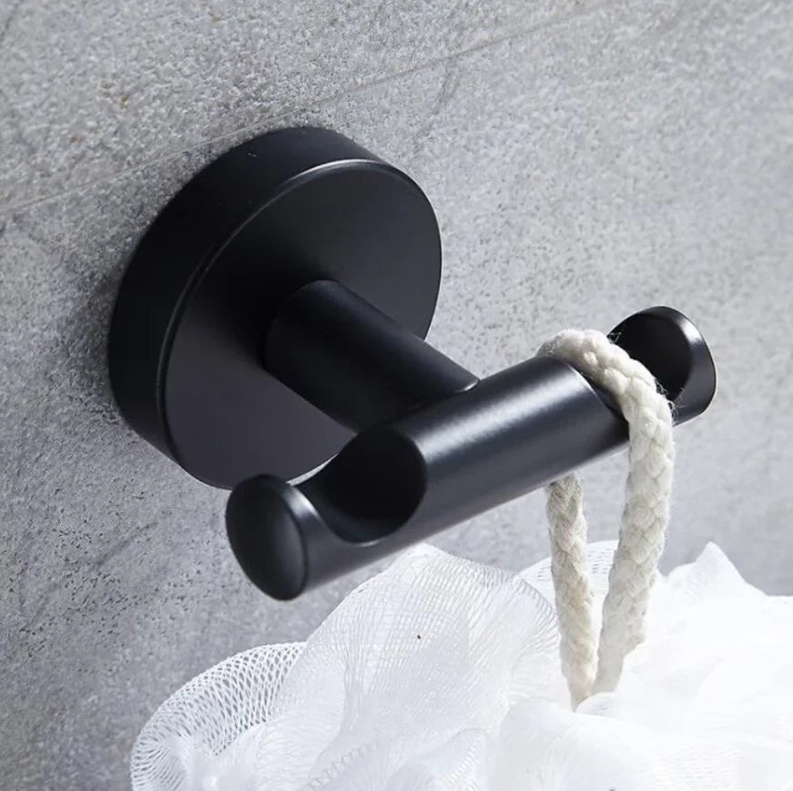 Afralia™ Stainless Steel Wall Towel Hook Bathroom Hardware Hooks