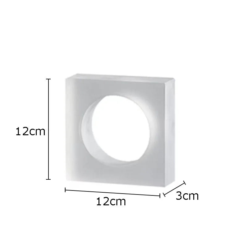 Afralia™ Geometric Crystal Arch Glass Sculpture Desk Decoration Ornament