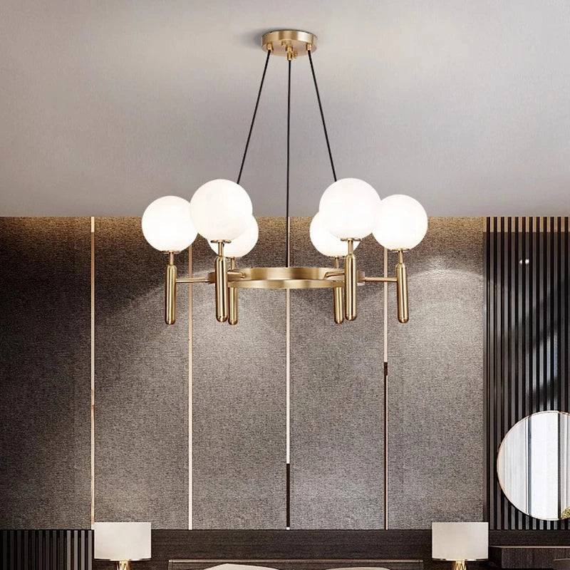 Afralia™ Modern LED Pendant Chandeliers for Living & Dining Room Lighting