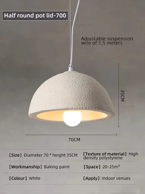 Afralia™ Nordic Restaurant Small Chandelier Modern Living Room Bedroom Retro Wabi Sabi Lighting Fixtures