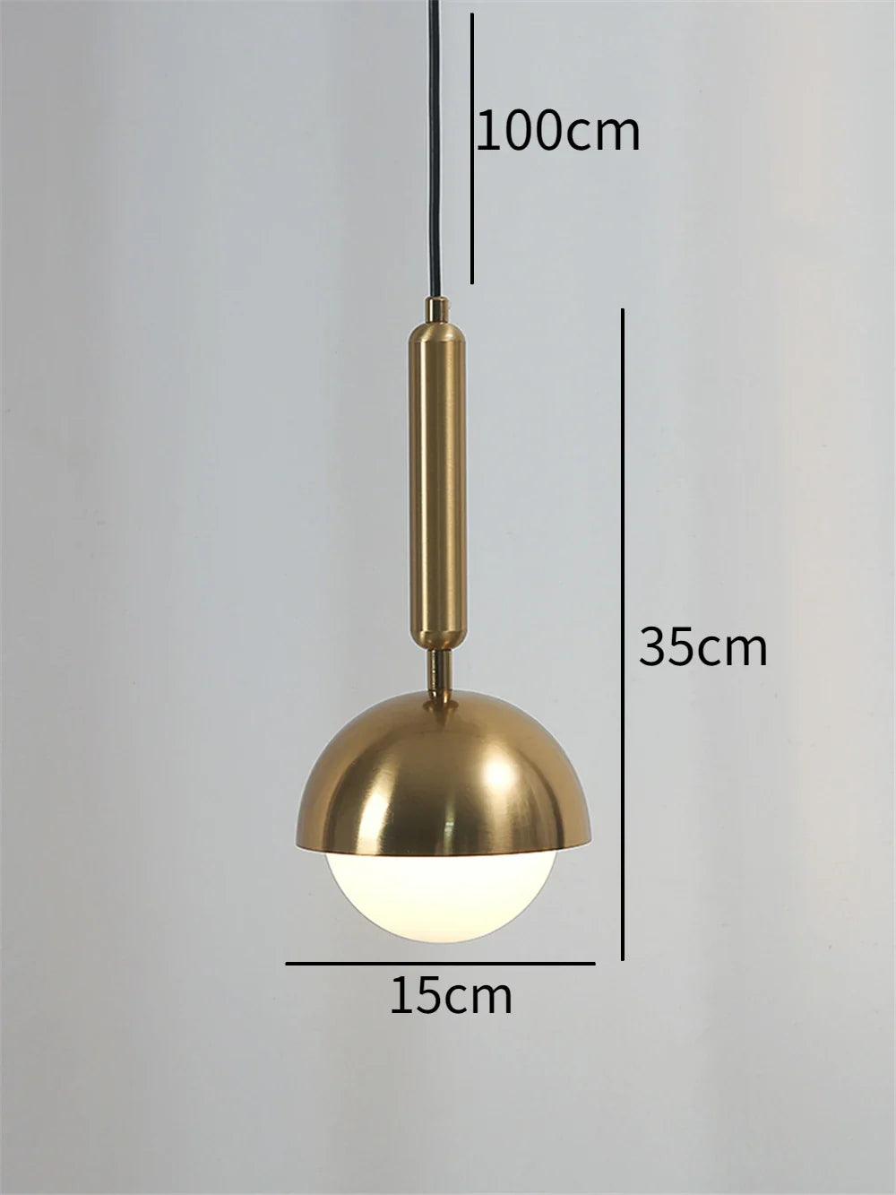 Afralia™ Glass Ball LED Pendant Chandelier for Home Decor and Modern Lighting