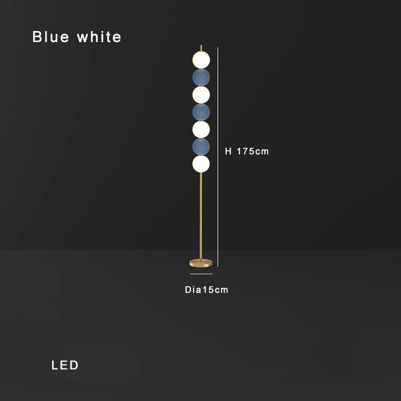 Afralia™ Modern LED Floor Lamp for Home Decor Standing Light for Sofa, Easy Install