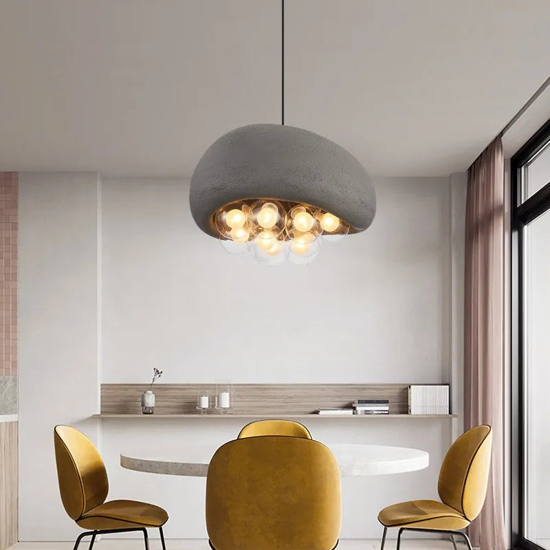 Afralia™ Nordic G9 LED Pendant Lights with HDPS Glass Shades for Dining Room