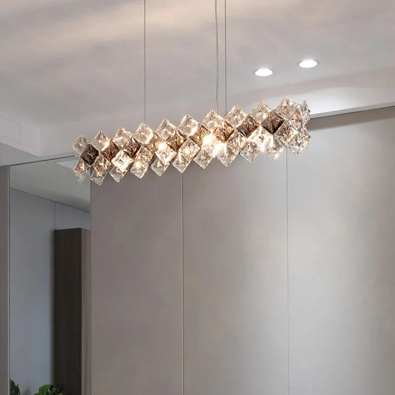 Afralia™ Crystal Chandelier: Postmodern Luxury Pendant for Living Room, Bedroom, and Restaurant