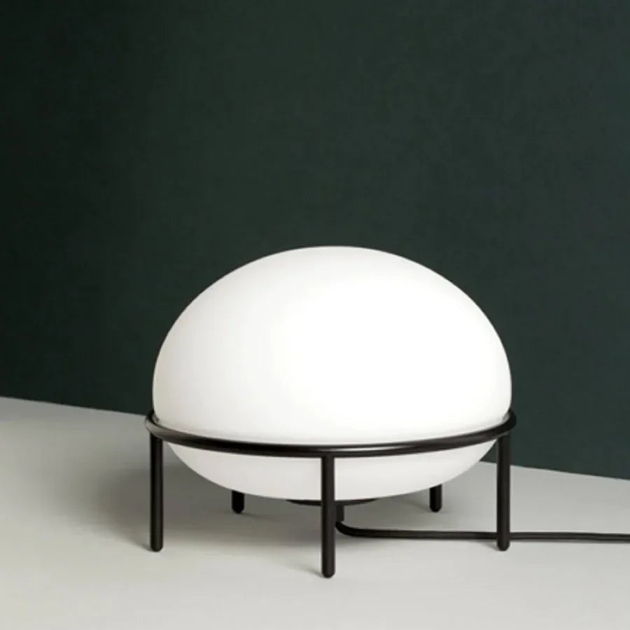 Afralia™ Glass Ball Table Lamp for Bedroom Living Room