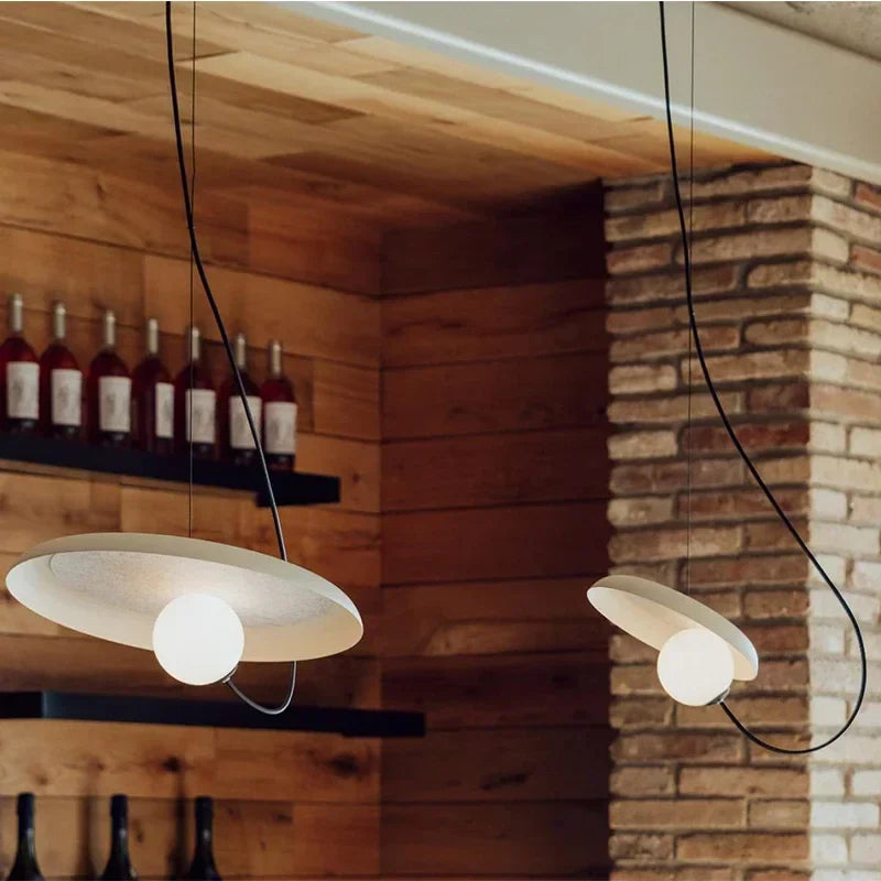 Afralia™ Grid LED Pendant Light: Modern Nordic Chandelier for Home Decor and Restaurant