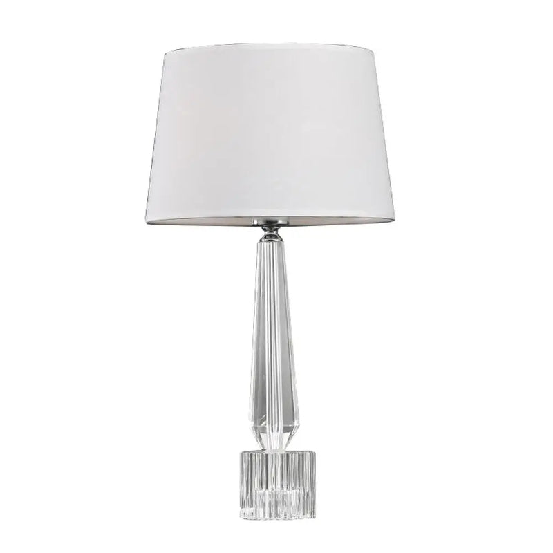 Afralia™ Crystal Table Lamp LED Light Fixture with Remote Control