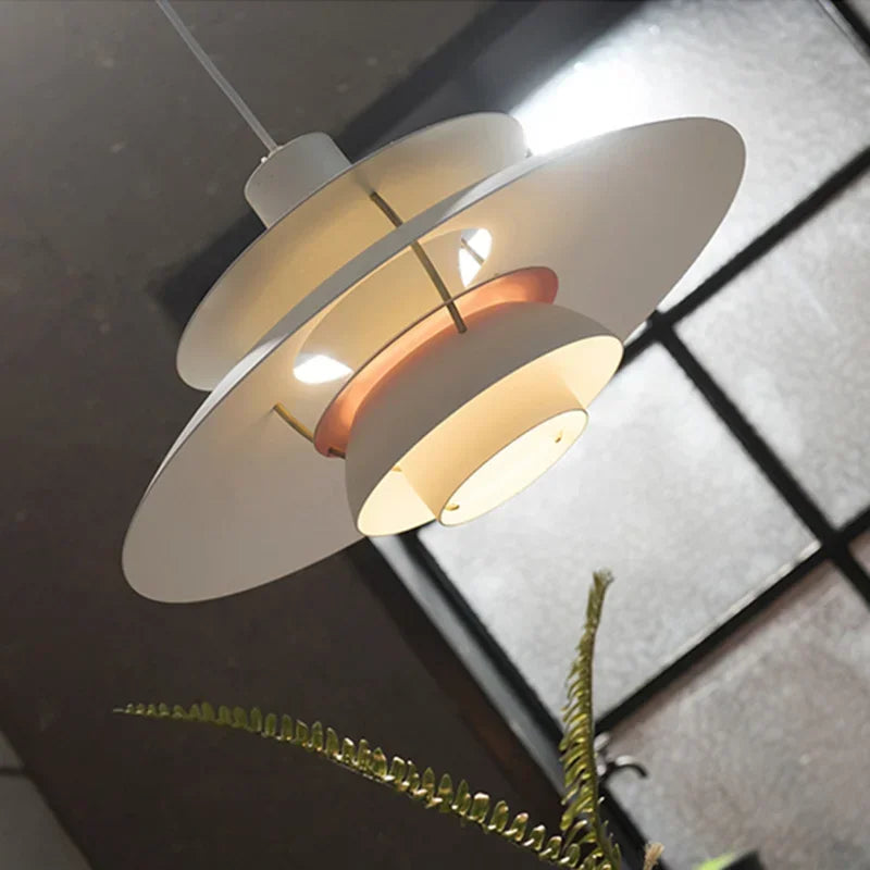 Afralia™ UFO Pendant Light: High-Quality LED Hanging Lamp for Living Room, Kitchen | 5 Colors