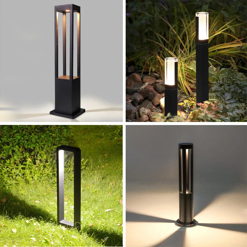 Afralia™ Solar LED Lawn Light: Stylish Waterproof Outdoor Landscape Lighting for Villas & Gardens