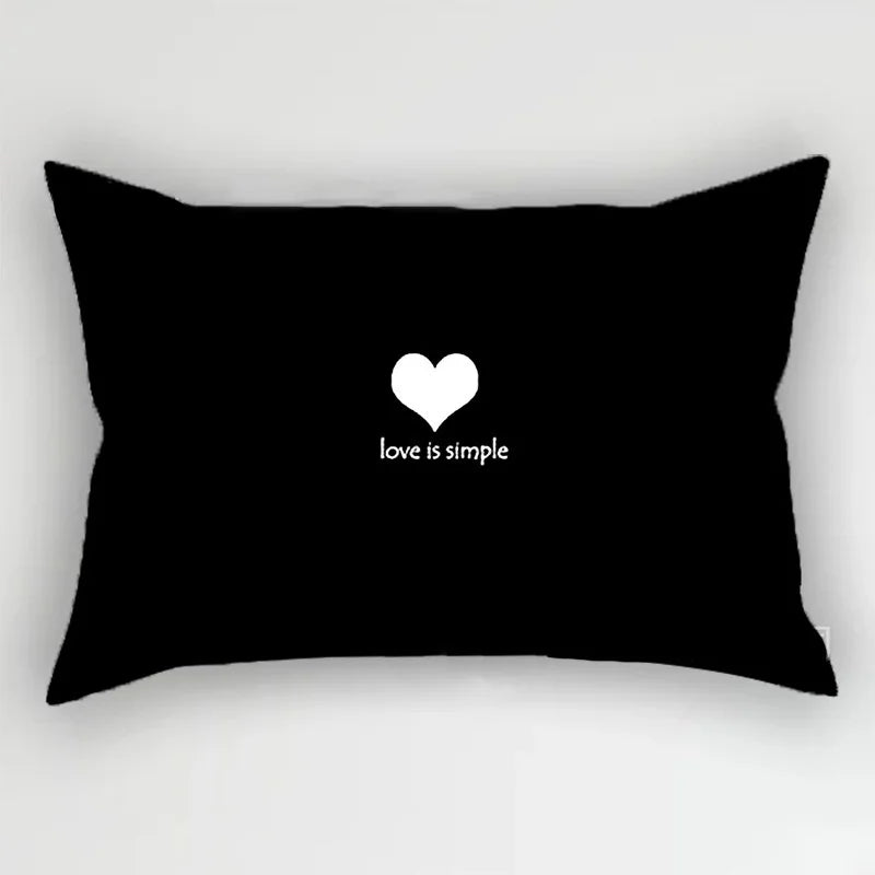 Afralia™ Geometric Print Waist Pillowcase | Nordic Design Cushion Cover for Home, Sofa, Bedroom