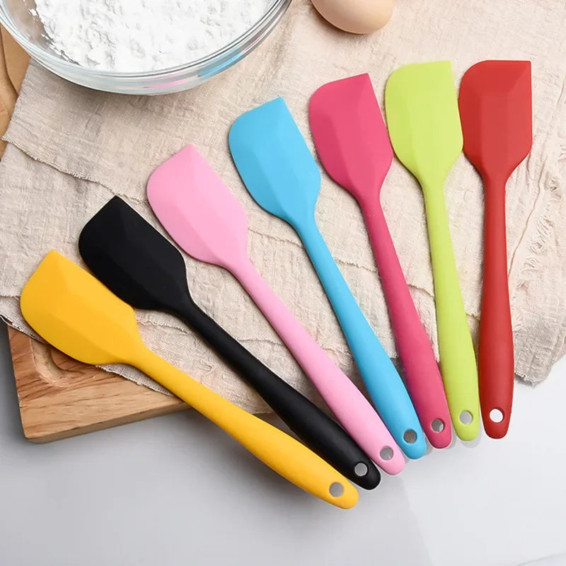 Afralia™ Silicone Cake Cream Scraper & Spatula, Heat-Resistant Baking Tool for Pastry & Butter Mix