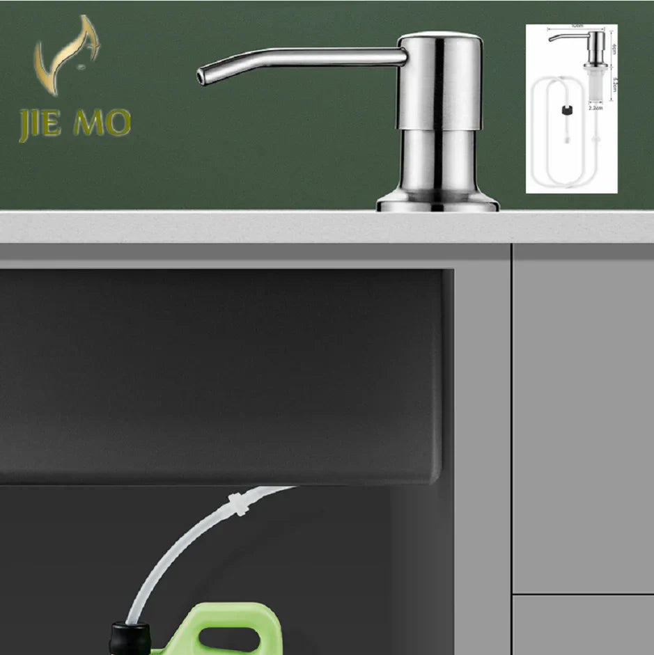 Afralia™ Kitchen Sink Soap Dispenser with Extension Tube and Press Extractor