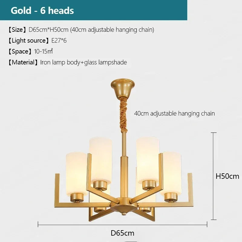 Afralia™ Retro LED Chandeliers for Home Decor – Elegant Lighting Fixtures for Living Room