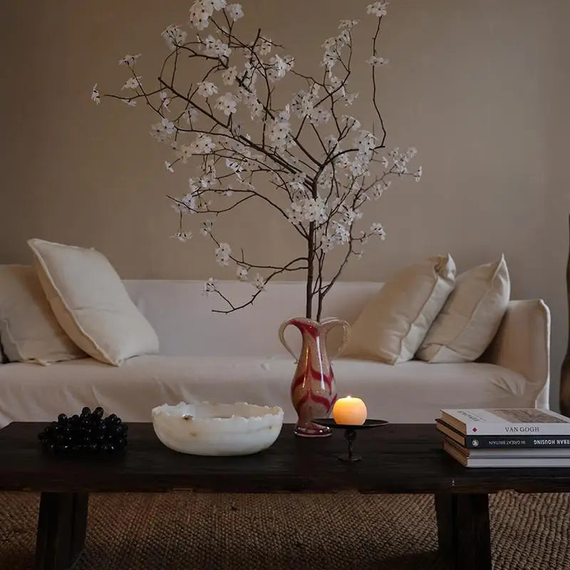 Marble Tray & Fruit Bowl Set by Afralia™ for Stylish Home Decor