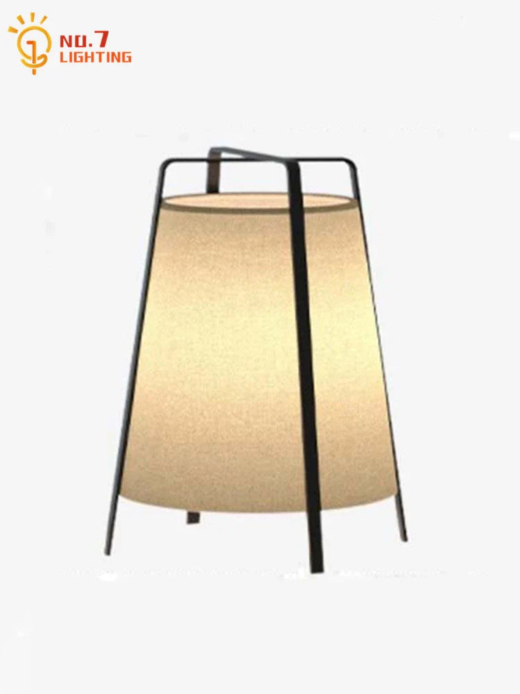 Afralia™ Wabi-sabi Zen Art LED Table Lamp E27 Modern Light Fixture Bedroom Decor