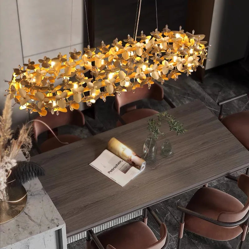 Afralia™ Firefly Crystal Ceiling Chandelier - Elegant Lighting Fixture for Home, Dining, or Hotel