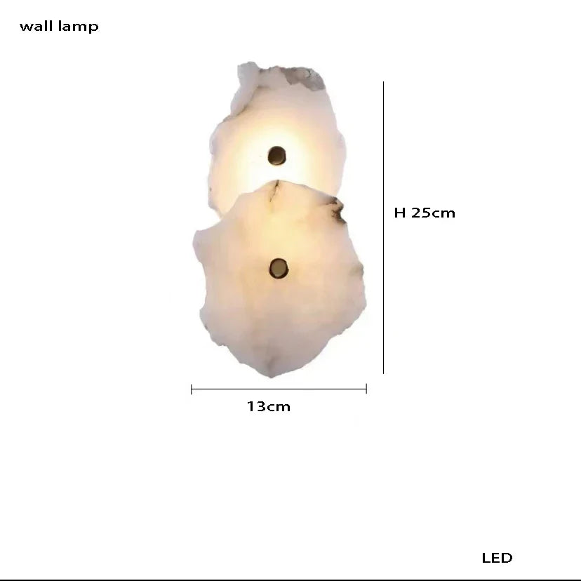 Afralia™ Spanish Marble Brass Chandelier: Luxury LED Lighting for Hotels & Villas