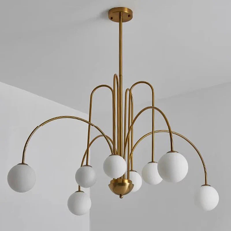 Afralia™ Modern LED Pendant Chandeliers for Living Room and Dining Room