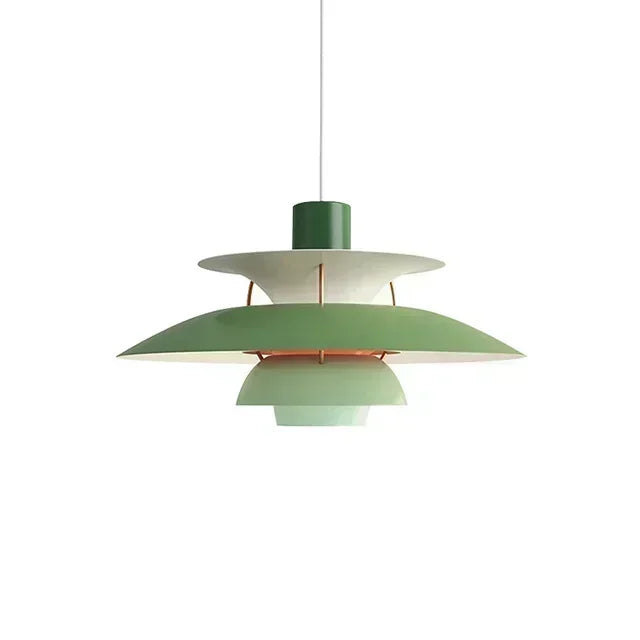 Afralia™ Colorful Umbrella LED Pendant Light for Living Room and Kitchen