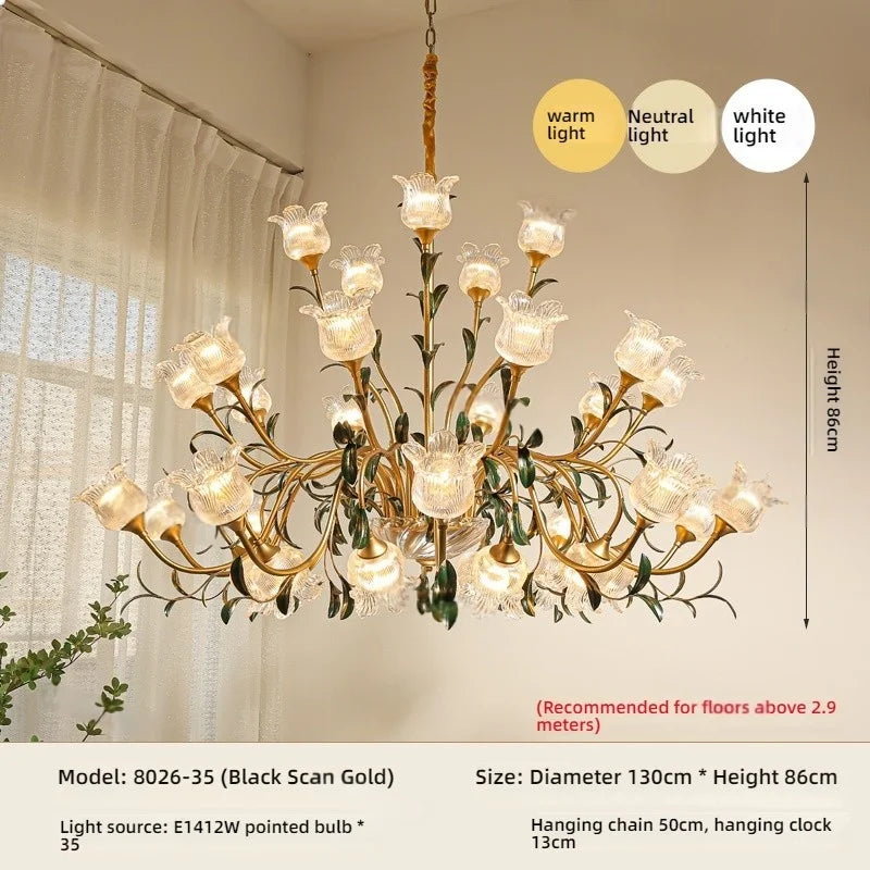 Afralia™ French Retro Crystal Pendant Light for Mid-Range Luxury Living Room