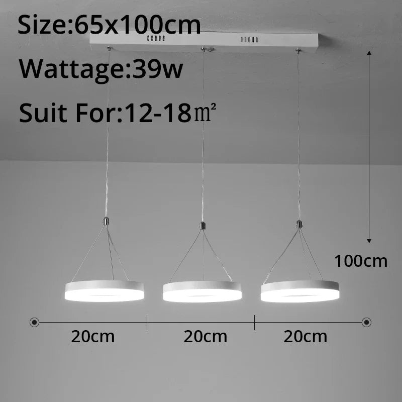 Afralia™ Nordic Dining Chandelier: Creative Modern Living Room Lamps.