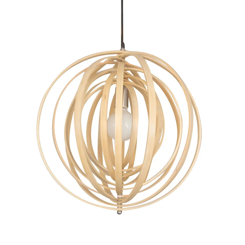 Afralia™ Nordic Solid Wood Pendant Lamp for Home Decoration