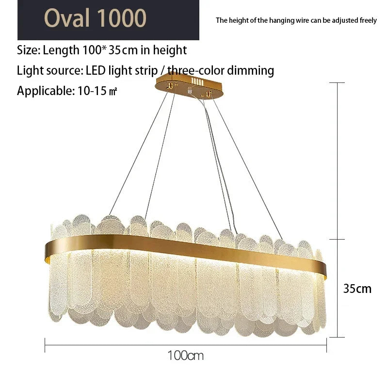 Afralia™ Crystal LED Chandelier: Modern Round Ceiling Lamp for Living Room, Bedroom & Hotel