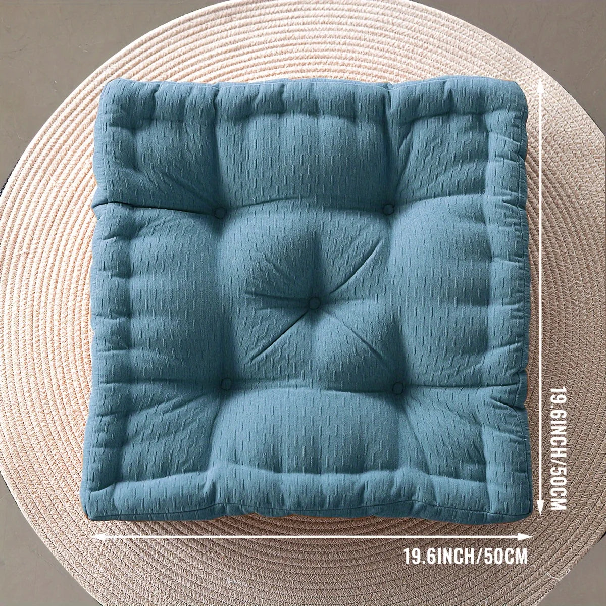 Afralia™ Chenille Tufted Large Pillows Seating Cushions for Meditation Yoga Living Room