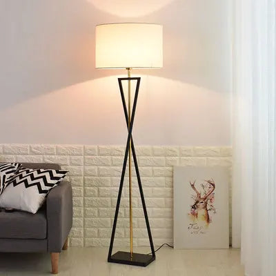Afralia™ Minimalist Iron Stand Floor Lamp for Modern Home Decor