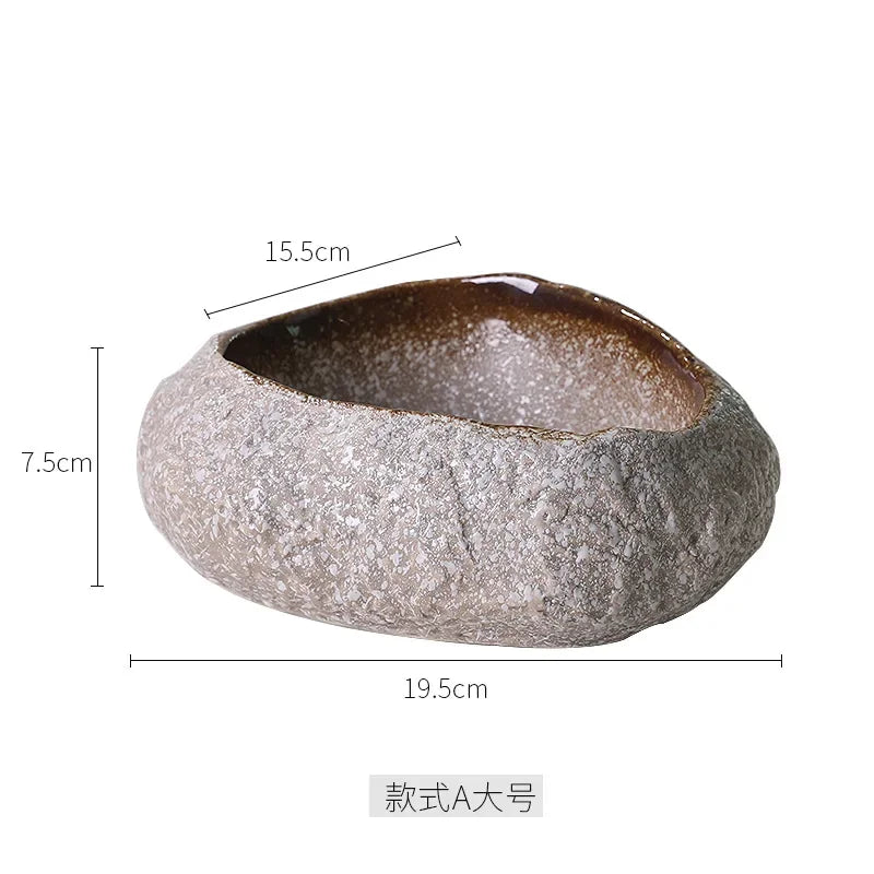 Afralia™ Ceramic Dessert Sashimi Ice Cream Snack Sushi Plate Dinner Serving Fruit Tray