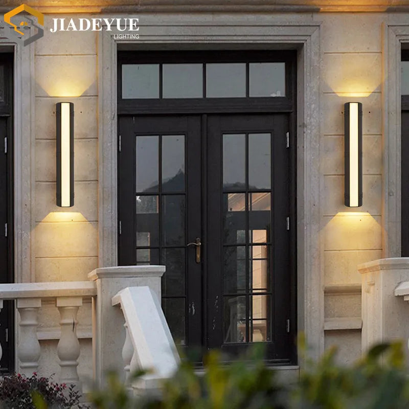 Afralia™ Outdoor LED Wall Light: Waterproof Garden Spotlight for Villa Exterior.