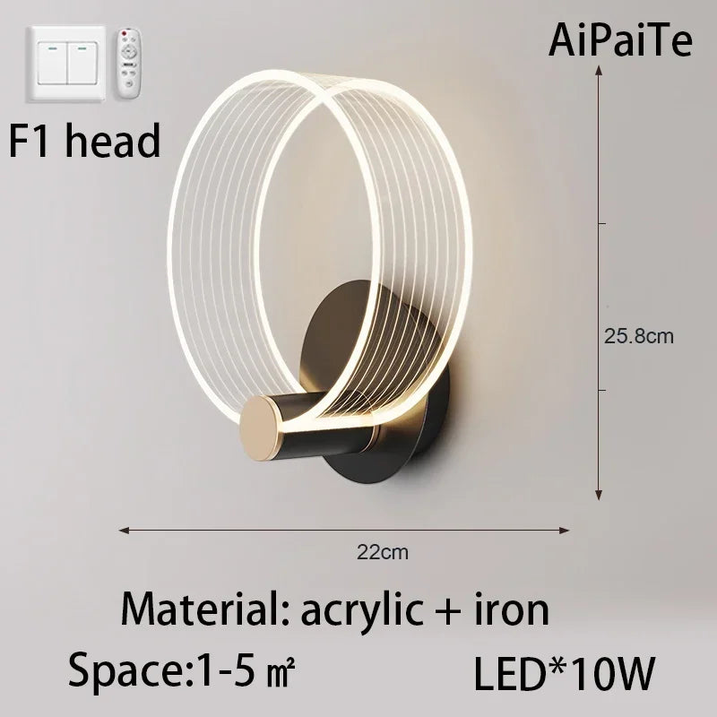 Afralia™ Acrylic Lustre Chandelier for Living Room, Bedroom, Kitchen - Hanging Ceiling Lamps