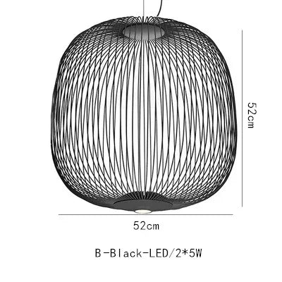 Afralia™ Industrial Birdcage Iron Table Lamp for Bar, Restaurant, Hotel - LED Lighting