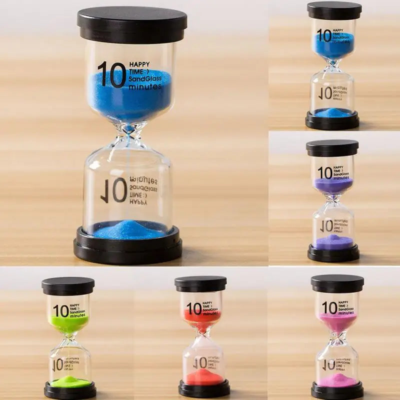 Afralia™ Kids 30-Minute Hourglass Sand Timer for Homework, Cleaning Teeth, 7 Colors