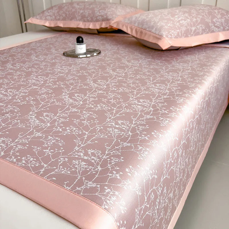 Afralia™ Cooling Silky Bed Mat Set - Comfortable Baby-Safe Mattress