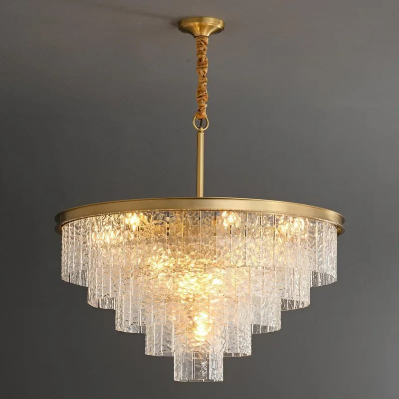 Afralia™ Crystal LED Ceiling Lights: Modern Chandeliers for Living Room Décor