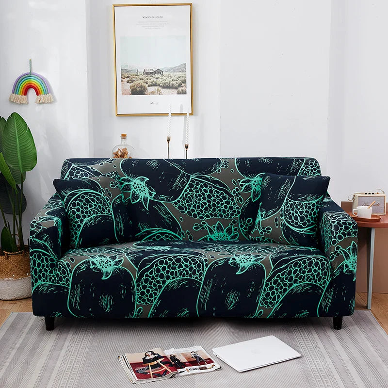 Afralia™ Stretch Sofa Cover Slipcover Print Seater Couch Protector