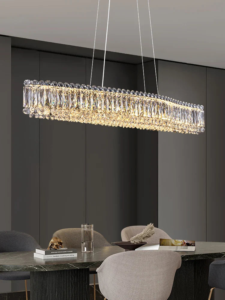 Afralia™ Crystal Chandelier: Elegant Nordic Ceiling Pendant Light for Luxury Home Decor