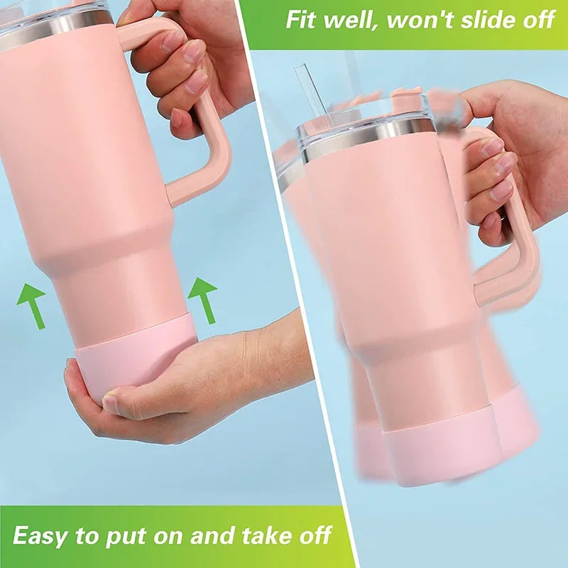 Afralia™ Silicone Sleeve Cover for 40oz Stanley Tumbler - Non-slip, Protective Boot Cover