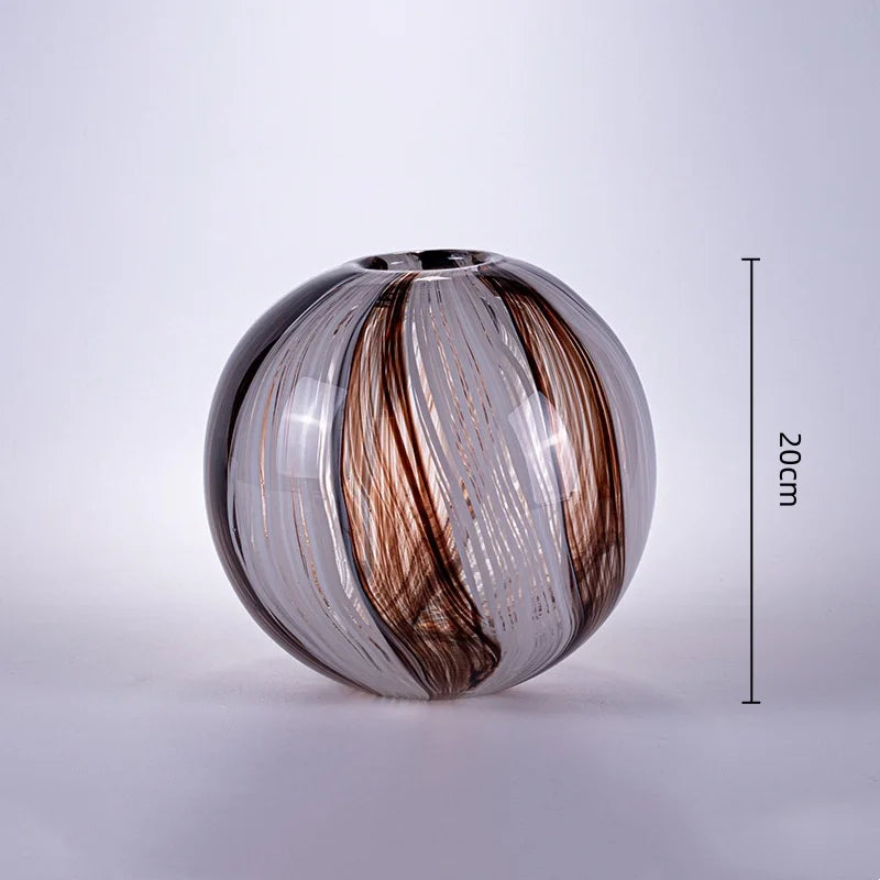 Afralia™ Geometric Glass Flower Vase Home Decor Accessories Terrarium Arrangement