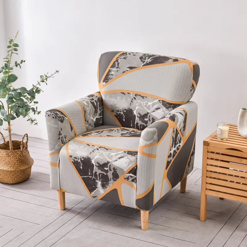 Afralia™ Accent Chair Cover Slipcovers | Stretch Sofa Couch Case