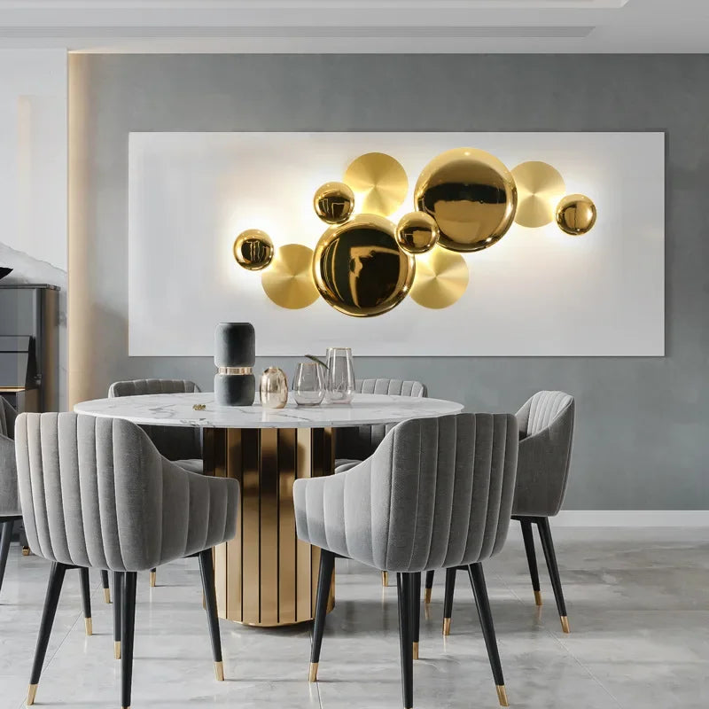 Afralia™ Wall Lamp: New Nordic Modern Luxury LED Wall Sconces for Home Décor