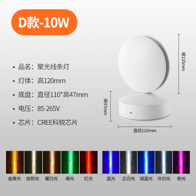 Afralia™ 10W LED Spotlight for Hotel KTV Corridors and Door Frames