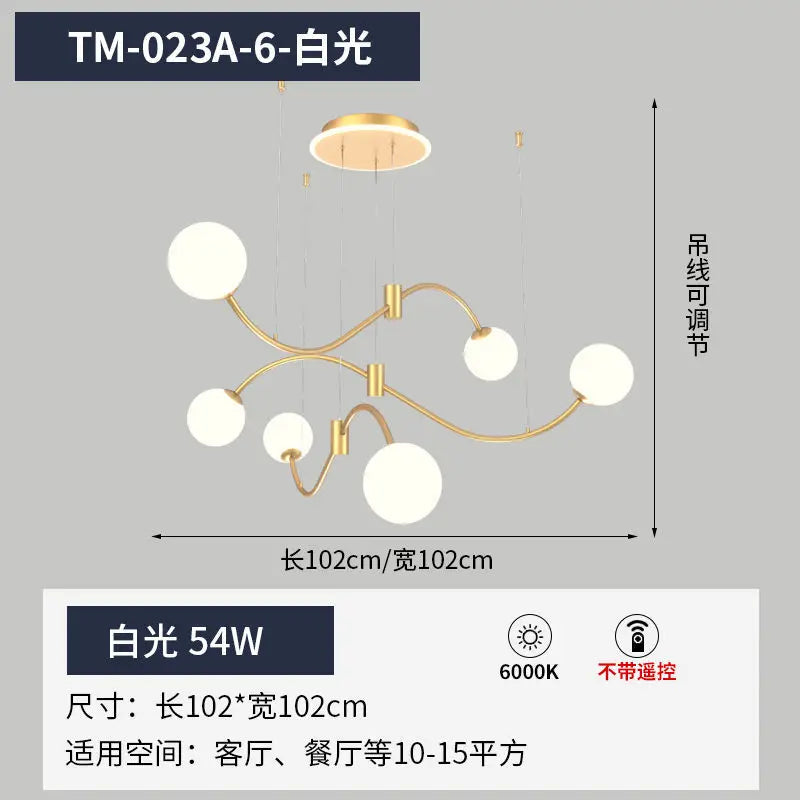 Afralia™ Nordic Modern Pendant Light for Living Room, Dining Room, Bedroom, Front Desk & Bar Counter