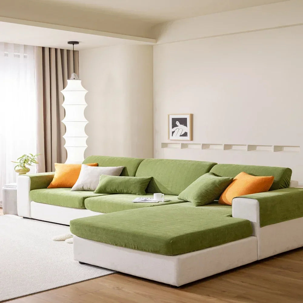 Afralia™ Chenille Sofa Cover for Single Loveseat