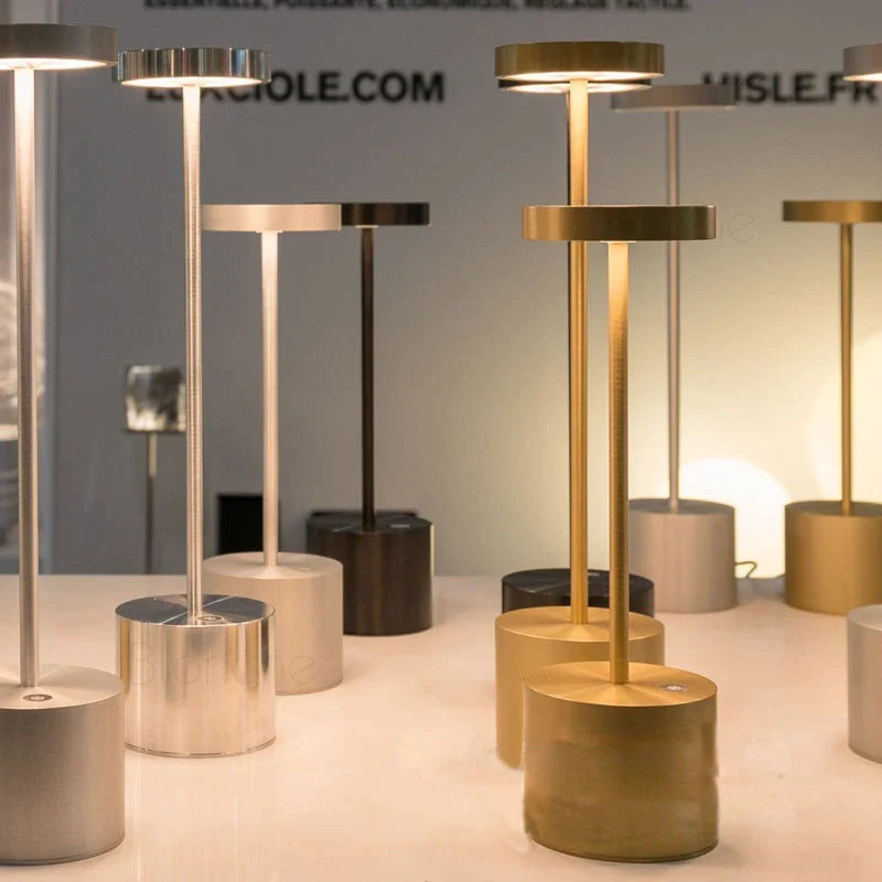 Afralia™ Modern LED Table Lamps: Industrial Style for Bedroom, Dining Room, Study, and More