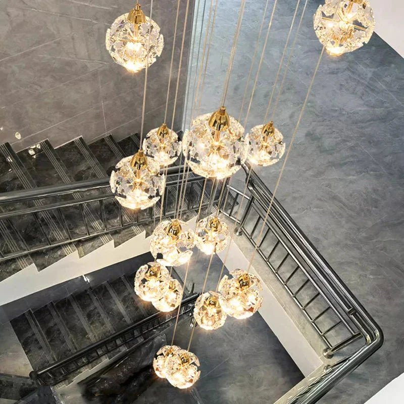 Afralia™ Modern Pendant Ceiling Light LED Chandelier Indoor Decorative Dining Room Lighting